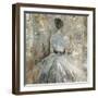 In Waiting-Square-Anna Polanski-Framed Art Print