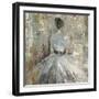 In Waiting-Square-Anna Polanski-Framed Art Print