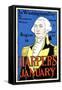 In Washington's Day By Woodrow Wilson Begins In Harper's January-Edward Penfield-Framed Stretched Canvas