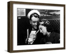 In Which We Serve, John Mills, Kay Walsh, 1942-null-Framed Photo