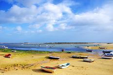 Small Boats on Ria Formosa, Algarve-inaquim-Photographic Print