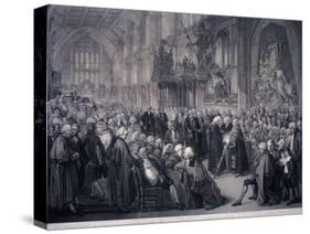 Inaugaration of Lord Mayor Nathaniel Newnham, London, 1801-Benjamin Smith-Stretched Canvas