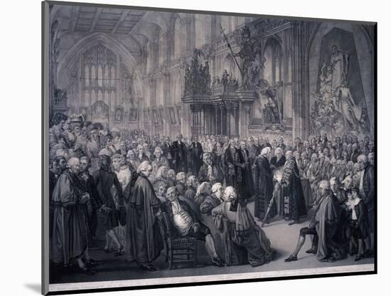 Inaugaration of Lord Mayor Nathaniel Newnham, London, 1801-Benjamin Smith-Mounted Giclee Print