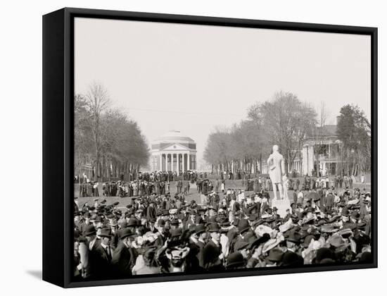 Inauguration Day, U. of Va.-null-Framed Stretched Canvas