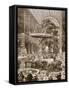 Inauguration in 1851 of Great Exhibition by Victoria, Queen of England, Crystal Palace, London-null-Framed Stretched Canvas