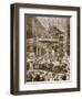 Inauguration in 1851 of Great Exhibition by Victoria, Queen of England, Crystal Palace, London-null-Framed Giclee Print