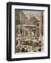 Inauguration in 1851 of Great Exhibition by Victoria, Queen of England, Crystal Palace, London-null-Framed Giclee Print