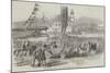 Inauguration of a Russian Gun at Seaham Harbour, Near Sunderland-null-Mounted Giclee Print