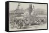 Inauguration of a Russian Gun at Seaham Harbour, Near Sunderland-null-Framed Stretched Canvas