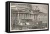 Inauguration of Abraham Lincoln as President of the United States-null-Framed Stretched Canvas