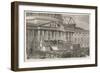 Inauguration of Abraham Lincoln as President of the United States-null-Framed Art Print