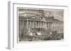 Inauguration of Abraham Lincoln as President of the United States-null-Framed Art Print