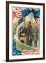 Inauguration of Abraham Lincoln-null-Framed Art Print