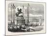 Inauguration of an Equestrian Statue of Prince Eugene at Vienna, Austria, 1865-null-Mounted Giclee Print