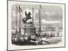 Inauguration of an Equestrian Statue of Prince Eugene at Vienna, Austria, 1865-null-Mounted Giclee Print