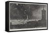 Inauguration of Bartholdi's Huge Statue of Liberty at New York-null-Framed Stretched Canvas