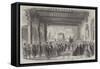 Inauguration of Cavour's Monument in the Campo Santo at Pisa-null-Framed Stretched Canvas