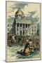 Inauguration of Jefferson Davis at Montgomery-null-Mounted Giclee Print