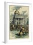 Inauguration of Jefferson Davis at Montgomery-null-Framed Giclee Print