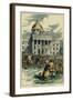 Inauguration of Jefferson Davis at Montgomery-null-Framed Giclee Print