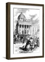 Inauguration of Jefferson Davis, Montgomery, Alabama, 1861-null-Framed Giclee Print