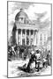 Inauguration of Jefferson Davis, Montgomery, Alabama, 1861-null-Mounted Giclee Print