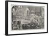 Inauguration of Louis Napoleon, Interior of the Cathedral of Notre Dame-null-Framed Giclee Print