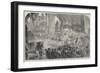 Inauguration of Louis Napoleon, Interior of the Cathedral of Notre Dame-null-Framed Giclee Print