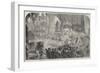 Inauguration of Louis Napoleon, Interior of the Cathedral of Notre Dame-null-Framed Giclee Print