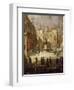 Inauguration of Monument Erected in Venice in Memory of Daniele Manin-Giacomo Favretto-Framed Giclee Print