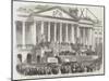 Inauguration of Mr Buchanan, as President of the United States, at Washington-null-Mounted Giclee Print
