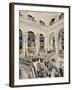 Inauguration of Paris Opera, Entrance of Spectators on Staircase, 1875-null-Framed Giclee Print