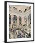 Inauguration of Paris Opera, Entrance of Spectators on Staircase, 1875-null-Framed Giclee Print