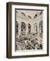 Inauguration of Paris Opera, Entrance of Spectators on Staircase, 1875-null-Framed Giclee Print