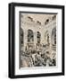 Inauguration of Paris Opera, Entrance of Spectators on Staircase, 1875-null-Framed Giclee Print