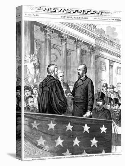 Inauguration of President Garfield-null-Stretched Canvas