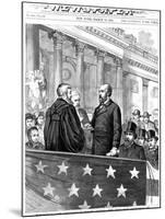 Inauguration of President Garfield-null-Mounted Giclee Print