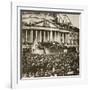 Inauguration of President Lincoln, 4th March 1861-Mathew Brady-Framed Giclee Print