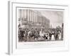 Inauguration of President William Harrison in Washington City D.C. on March 4 1841-null-Framed Art Print
