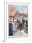 Inauguration of Railroad, Saida, Algeria, 1900-null-Framed Giclee Print