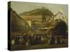 Inauguration of Refitted Dock in Naples, 1854-Paul Brill-Stretched Canvas