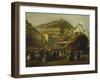 Inauguration of Refitted Dock in Naples, 1854-Paul Brill-Framed Giclee Print