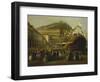Inauguration of Refitted Dock in Naples, 1854-Paul Brill-Framed Giclee Print