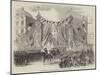 Inauguration of the Boulevard De Sebastopol, Paris-null-Mounted Giclee Print