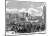 Inauguration of the Burke and Wills Monument at Melbourne, Australia, 1865-null-Mounted Giclee Print