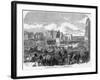 Inauguration of the Burke and Wills Monument at Melbourne, Australia, 1865-null-Framed Giclee Print
