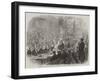 Inauguration of the Bust of His Royal Highness the Prince of Wales at the High School, Edinburgh-null-Framed Giclee Print