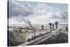 Inauguration of the Canterbury-Whitstable Line, May 3, 1830, England, United Kingdom, 19th Century-null-Stretched Canvas