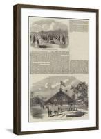 Inauguration of the Ceylon Railway-null-Framed Giclee Print