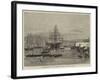 Inauguration of the Clarence Hydraulic Dock at Malta-Joseph Nash-Framed Giclee Print